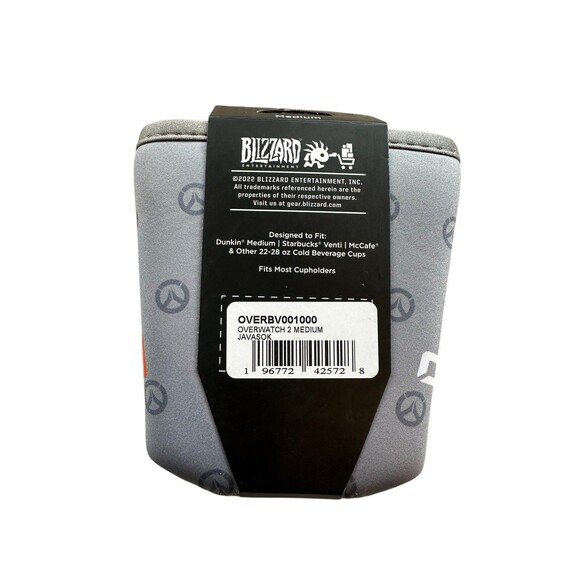NEW Blizzard Overwatch 2 Drink Koozie Insulating Sleeve 24oz by Sok It Javasok - Picture 4 of 5